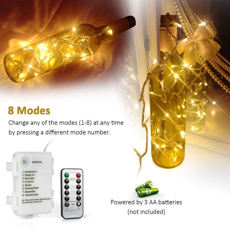 36ft 100 LED Outdoor Battery Fairy Lights