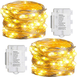 Battery Operated Fairy Lights Warm White Waterproof
