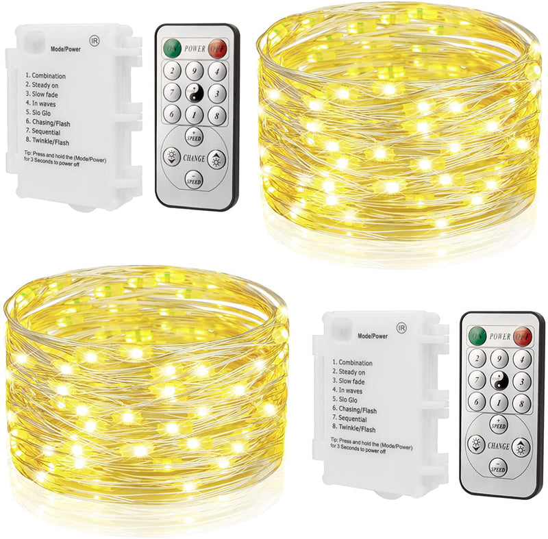 16Ft 50 LEDs Cozy Warm Dimmable Fairy Lights