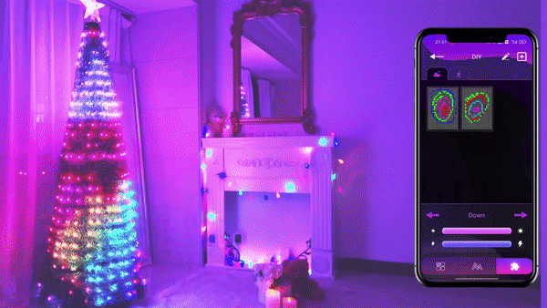 🎄🎅Smart App Control Magical RGB Christmas Lights – Koopower